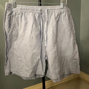 Panama Jack linen Light‎ Gray Casual Shorts men’s size large